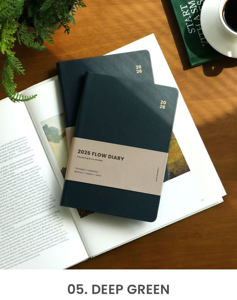 2026 Flow Weekly Diary [6colors] | Weekly Planner