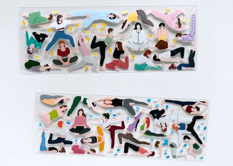 Gesture_ Yoga Seal Sticker [2types]