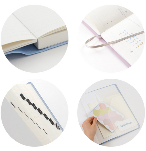 2026 Weekly Planner L B5 [8colors] | Notable Memory Large Weekly Diary