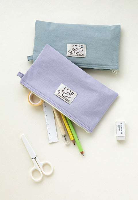 Coi Twill Flat Pencil Pouch [5colors]