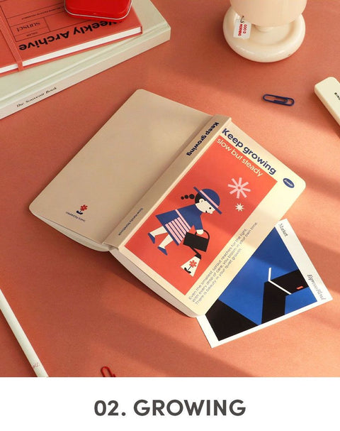 Slow Handy Line Notebook [6types]