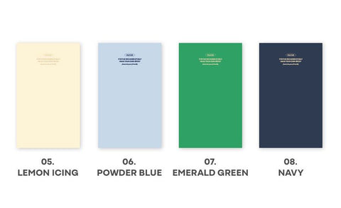 ICONIC Solitude B6 Grid Notebook [4colors]