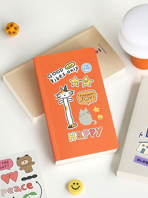 Doodle Daily Deco Sticker Pack [2types] | 6sheets