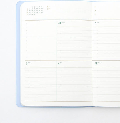 2027 Weekly Planner Small [8colors] | Notable Memory Small Weekly Diary