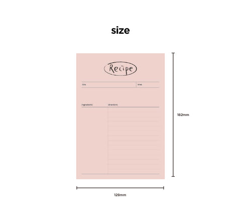 Component Memo Pad B6 [4types]