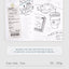 Docu Moment Monthly Planner [2types] | Monthly Diary
