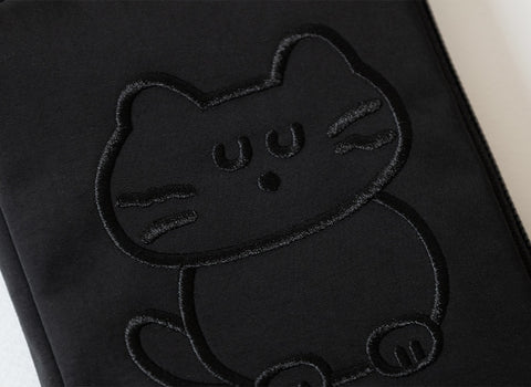 Brunch Brother Black Mogry Passport Pouch