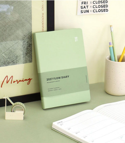 2027 Flow Weekly Diary [6colors] | Weekly Planner