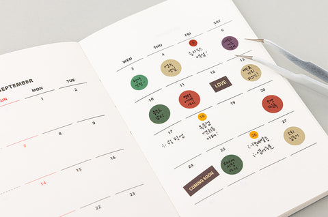 LIFE & PIECES Shape Sticker Pack [2types] | Circle
