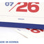 2025-2026 Desk Calendar + Undated Scheduler [2025.7 - 2026.12]
