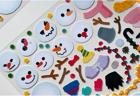 Snowman Seal Sticker | Deco Sticker