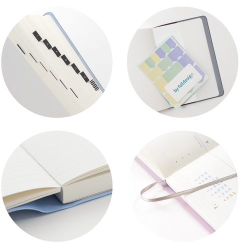 2026 Weekly Planner Medium [8colors] | Notable Memory Medium Weekly Diary