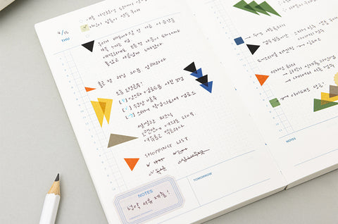 LIFE & PIECES Figure Sticker Pack [2types] | Triangle, Rectangle