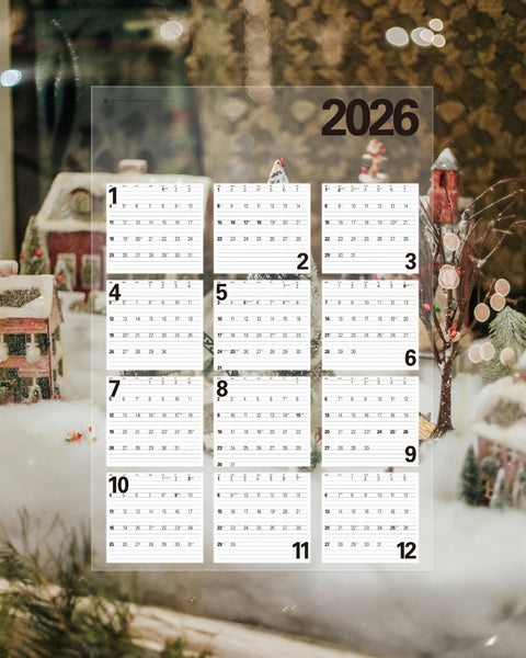 2026 Wall Poster Calendar [2types]