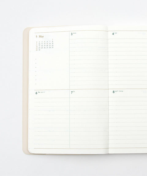 2027 Weekly Planner Medium [8colors] | Notable Memory Medium Weekly Diary
