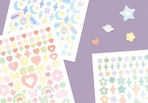 Pure Deco Sticker [2types] | 2sheets