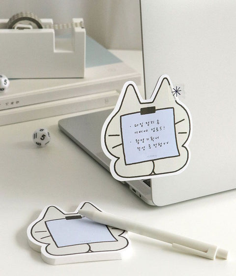 Doodle Cat Memo Pad [4types] | Kitty Notepad