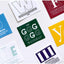 Alphabet & Color Sticker Pack | Deco Sticker | 52sheets