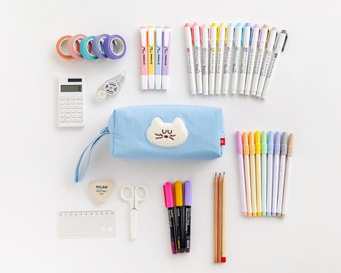 Brunch Brother Mogry Pencil Case [4colors] | Pen Pouch | Cat