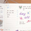 Weekpedia Weekly Planner for 6 months [2colors]