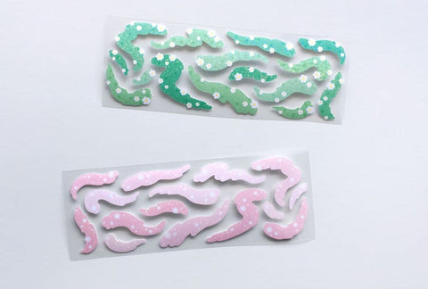 The Scent of Flowers, Grass Seal Sticker [2types] | Deco Sticker