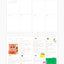 2026 Rainbow Weekly Diary L [4colors] | Weekly Planner