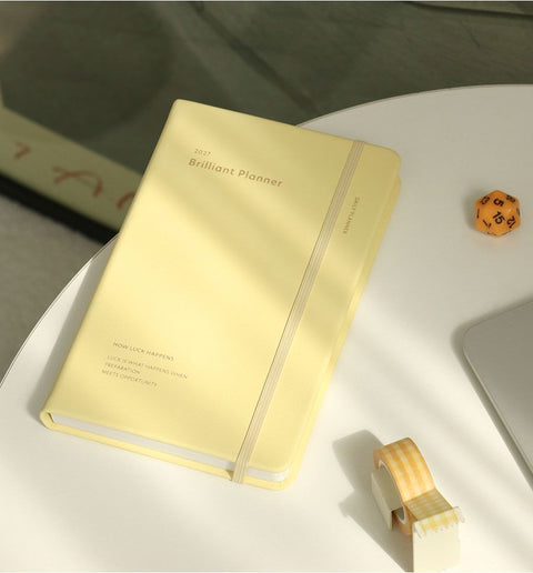 2027 Brilliant Daily Planner [7colors] | Daily Diary
