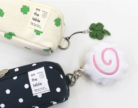 on the table Cube Pencil Case [2types]