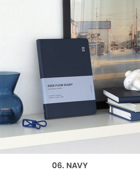 2026 Flow Weekly Diary [6colors] | Weekly Planner
