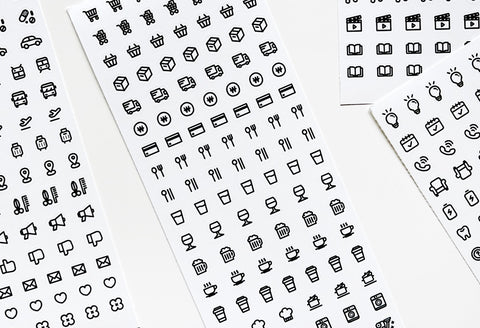 Icons of Everyday Life Seal Sticker | 4sheets