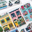 Winter Village Big House Seal Sticker [4types] | Deco Sticker