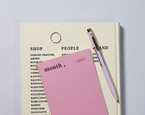 Signature Monthly Planner [2colors] | Checklist | To Do List