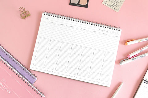 Believe Time Tracker Study Planner [4colors]