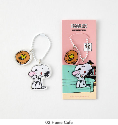 Peanuts Acrylic Key Ring [4types] | Snoopy