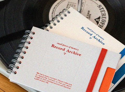 Record Archive Weekly Planner [4colors]