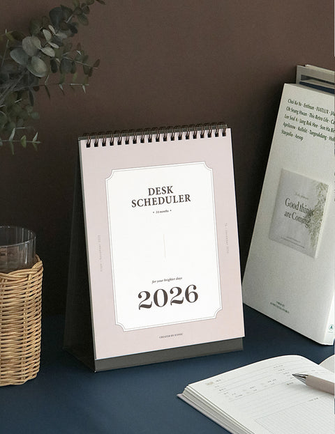 2026 Desk Calendar | Desk Scheduler 2026
