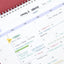 2026 PRISM Work Plan Desk Calendar (OCT.2025-DEC.2026) | Dated + Undated Planner