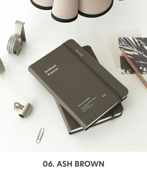 2026 Brilliant Daily Planner [7colors] | Daily Diary