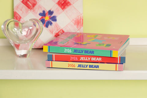 2026 Jelly Bear Weekly Diary [3types] | 2026 Weekly Planner