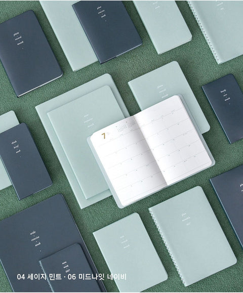 2027 Weekly Planner Medium [8colors] | Notable Memory Medium Weekly Diary