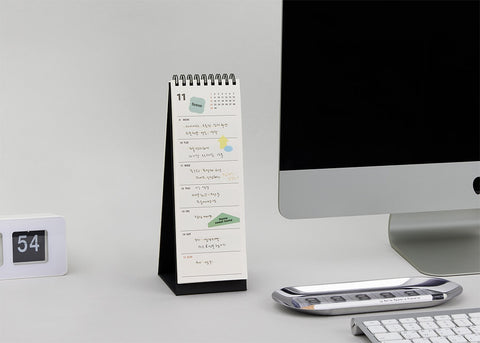 2026 Life&Pieces Memo Weekly Calendar vertical [3colors]