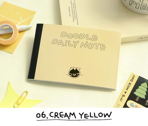 Doodle Daily Mini Notebook [6colors] | Handy Notebook