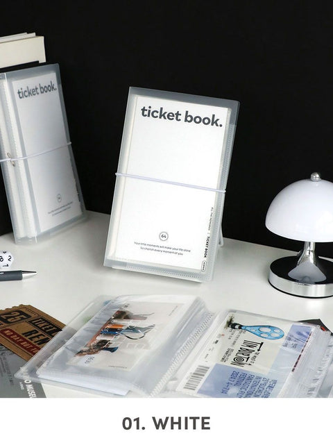 Collect Ticket Book [4colors] | Ticket Scrapbook | Pocket Album