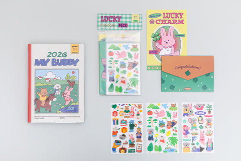 2026 My Buddy Weekly Planner [3colors] | 2026 Weekly Diary
