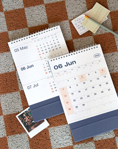 2026 Flow Desk Calendar | Desk Scheduler 2026