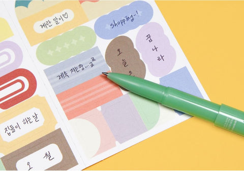 Dotty Scrap Deco Sticker | 4sheets