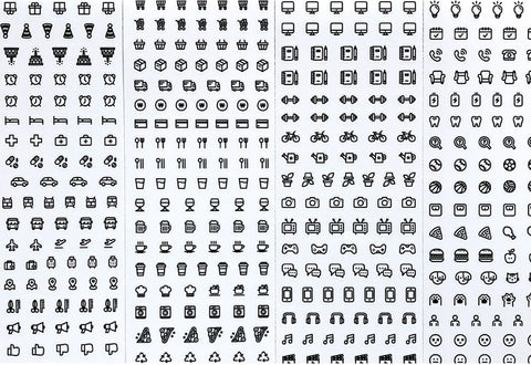 Icons of Everyday Life Seal Sticker | 4sheets
