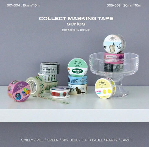 ICONIC Collect Masking Tape [4types]