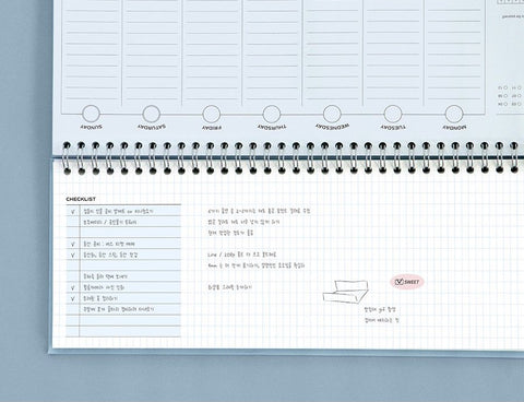 ICONIC Flow Weekly Planner [2colors]