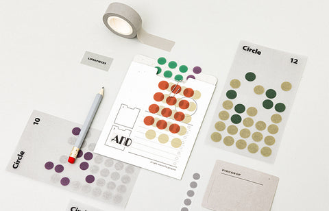 LIFE & PIECES Shape Sticker Pack [2types] | Circle